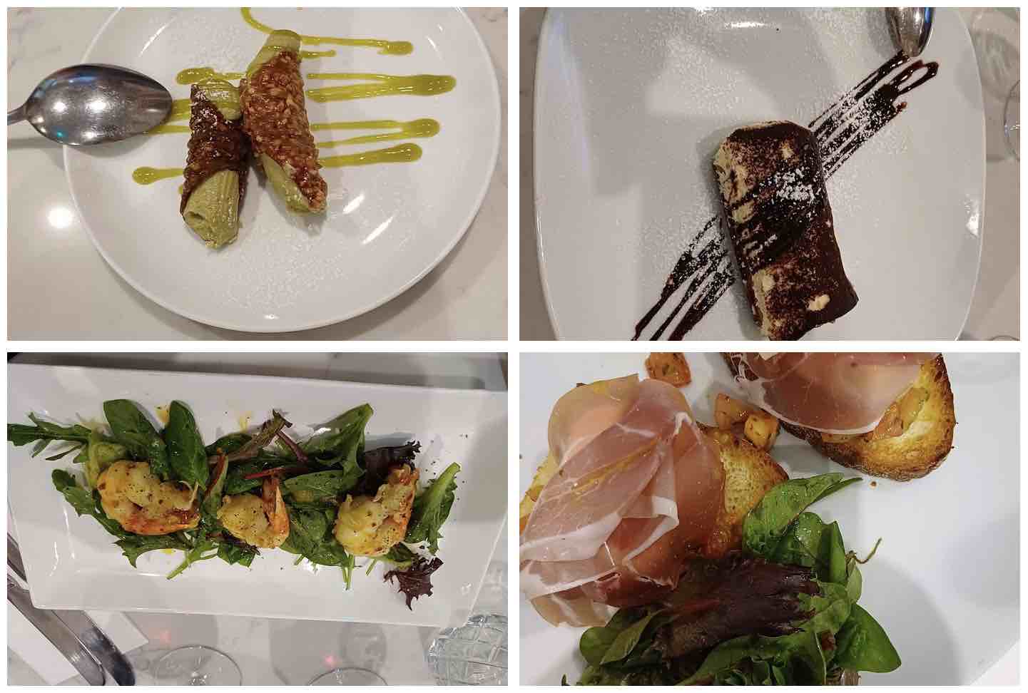 Public La Bottega dish collage